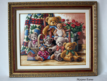 "Teddy Bear Gathering" Dimensions