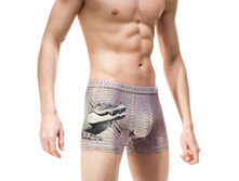 CORNETTE BOXERS MINI TATOO "CROCODILE"  280 ���