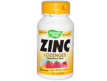 Nature's Way, �������� � ������ (Zinc Lozenges), ������� ����, 60 ��������