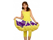 ������ ����. Pettiskirt Purple & Yellow.730�