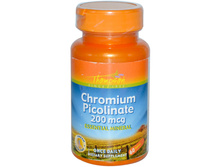 Thompson, Chromium Picolinate, 200 mcg, 60 Tablets