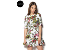 ������ MILAN flowers on white �������: ���-202-3