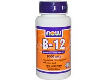 Now Foods, B-12, 1000 ���, 250 ��������