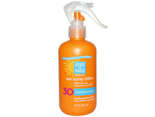 Kiss My Face, Sun Spray Lotion, SPF 30, Sunscreen, 8 fl oz (236 ml)