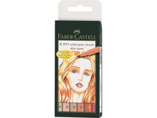 167162. PITT Artist Pen, ����� ������, ������� �������, � �������, 6 ��.	������	585,1449016 �