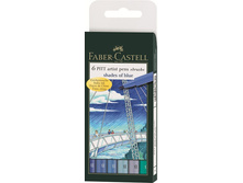 167164. PITT Artist Pen, ����� ������, ������� ������, � �������, 6 ��.	������	585,1449016