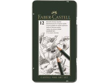 119065. ��������������� ���������  CASTELL(R) 9000, ��������� 8B, 7B, 6B, 5B, 4B, 3B, 2B, B, HB, F, H, 2H, � ������������� �������, 12 ��.	�������	698,855 �
