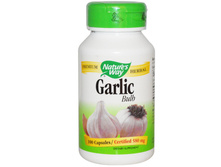 Nature's Way, Garlic Bulb, 580 mg, 100 Capsules