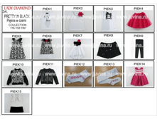 PRETTY IN BLACK 116 - 152 cm PIEKNA W CZERNI