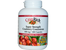 Natural Factors, CranRich, ����� ���� ����������� ������, 500 ��, 180 ������