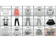 OUTFIT OF THE DAY 128 - 152 cm STRÓJ NA DZIEŃ
