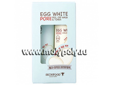 �����-������ + ����� SkinFood Egg White Pore Peel Off Mask & Toner, 30ml+60ml