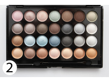 425 ���. - ���� Christian Dior Palette Fards Apaupieres 28 colors 51g (2)