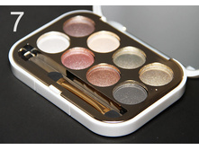 190 ���. - ���� Versace "Quadra Eyeshadow Personalized eye makeup" 8 ��. (7)