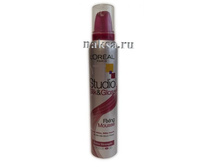����-���� ��� ����� LOREAL STUDIO Silk & Gloss Fixing Mousse Extra Strength (4), 200 ��. ���� 200 ���.