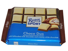 ������� RITTER SPORT Choco Duo, 100 ��.���� 170 ���.