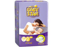 BABYSTAR TWIN  MINI 3-6 KG 54 X 4 (3-6 kg)     467 ���.