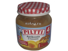 PILTI Aprikoosia ja banaania 125��. (� 4-� ���.).���� 80 ���.