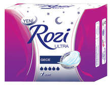 ROZI ULTRA PAD NIGHT 7 x 24 ������, ������     50 ���.