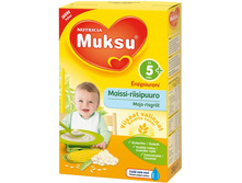 ����� ���� Nutricia MUKSU Maissi-riisipuuro 5+, 250 ��.���� 380 ���.