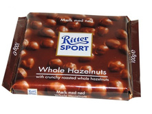 ������� RITTER SPORT Whole Hazelnuts , 100 ��.���� 170 ���.