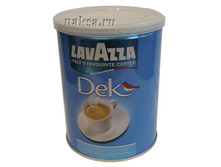 ���� ������� � ����� LAVAZZA DEK, 250 ��.���� 470 ���.