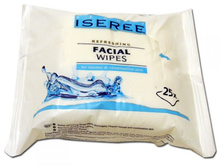 ������� �������� ��� ������ ������� ISEREE Refreshing FACIAL WIPES, 25 ��. ���� 170 ���.