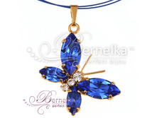 Motylek �������� � ����������� Swarovski.5530-1074-7045_929.00 ���.  ������!!!