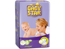 BABYSTAR TWIN MAXI 40 X 4 (7-18 kg)     467 ���.