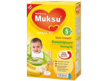 ����� ���� Nutricia MUKSU Banaanipuuro 5+, 250 ��.���� 380 ���.