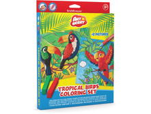37894 ��������� ������ 6��+�������� ����� 8��+��������� 2�� Tropical Birds Coloring Set Artberry ���������� 135,21.jpg