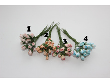 6�� MULBERRY PAPER ROSEBUDS