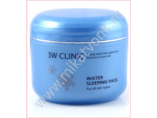 ����������� ������ ����� ��� ���� 3W CLINIC Water Sleeping Pack 100ml.PNG