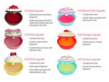 Desert Time Lip Balm 01 Red cupcake 02 Pink cupcake 03 Peach cupcake 05 Bloom Pink Cupcake 06 Orange Cupcake 07 Lemon Cupcake 291���