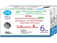 ���� SFM ��� ����� ����� 31G 0,25 � 6 ��, 100 ��, 846,00 ���