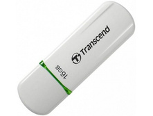 ����-���� USB Transcend 16 GB Jetflash 620 White (����������)