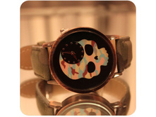 250� ������������ �������� ���� Skull Watch Khaki