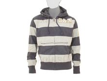 ��������� � ��������� "Stripe Zipper Hoodie" Surplus ������!!! �������40-3665-04, 1698 ���