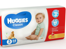4030, HUGGIES Classic  ���������� 5/58 ��  (11-25��) - �����!!! 620 ���.