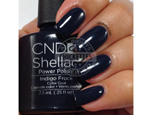 Shellac. Indigo Frock
