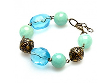 Quartz & Glass Bead Bracelet.jpg