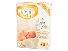 4003, HUGGIES Elite Soft  ���������� 2/66 ��  (4-7 ��) - 607 ���.