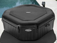 28454 ������� PURESPATM JET AND BUBBLE DELUXE MASSAGE SET + ����.���.���� ����.������ 201*201�� octagon