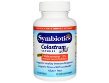 Symbiotics, Colostrum Plus, 60 Capsules
