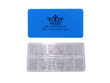 Lover Collection- Nail Art Stamping Plate	Geo Lover 01(������� ����)