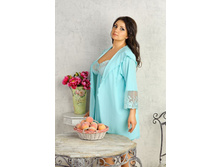 1578.00 De*a Fi*ori Blu beri Peignoir big (�������)