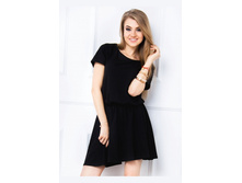 83884-sukienka-kloszowana-gumka-krotki-rekaw 1348 ��� S M L XL XXL ������ ���������, ����������, ����, ��. �������, �����.jpg