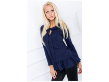 84147-bluzka-dlugi-rekaw-falbana-i-wiazany-dekolt 1232 ��� S M L XL XXL ������, �. �����, �������, �����, �����.jpg