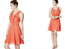 Alessandra Ruffle Dress