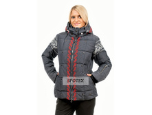 Kurtka jenskaya gornolyijnaya Bujiwu WF 9911 seryiy.jpg